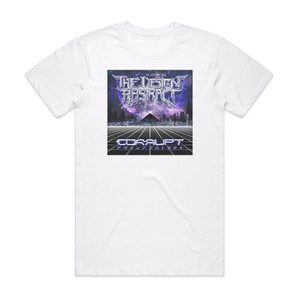 The Design Abstract Corrupt Album Cover T-Shirt White The Design Abstract Corrupt Album Cover T-Shirt White