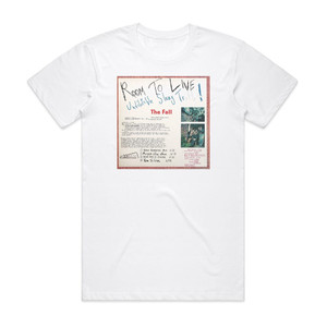 The Fall Room To Live Album Cover T-Shirt White The Fall Room To Live Album Cover T-Shirt White