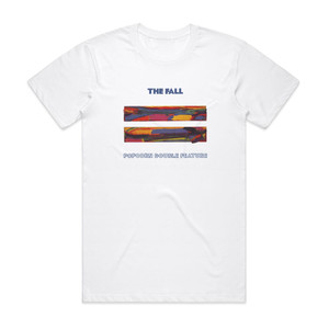 The Fall Popcorn Double Feature Album Cover T-Shirt White