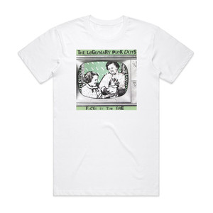 The Legendary Pink Dots Faces In The Fire Album Cover T-Shirt White