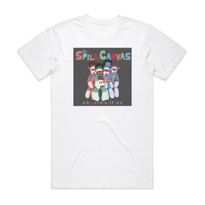 The Spill Canvas Abnormalities Album Cover T-Shirt White The Spill Canvas Abnormalities Album Cover T-Shirt White