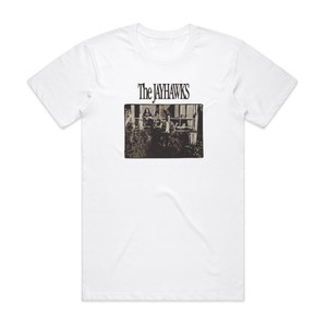 The Jayhawks The Jayhawks Album Cover T-Shirt White The Jayhawks The Jayhawks Album Cover T-Shirt White