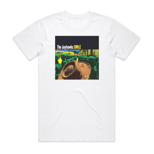 The Jayhawks Smile Album Cover T-Shirt White The Jayhawks Smile Album Cover T-Shirt White