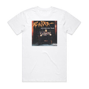 Twista Adrenaline Rush Album Cover T-Shirt White Twista Adrenaline Rush Album Cover T-Shirt White