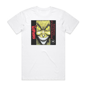 The Meteors Bastard Sons Of A Rock N Roll Devil Album Cover T-Shirt White The Meteors Bastard Sons Of A Rock N Roll Devil Album Cover T-Shirt White