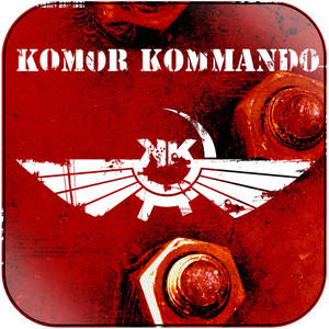 Komor Kommando Oil Steel Rhythm Album Cover Sticker Komor Kommando Oil Steel Rhythm Album Cover Sticker