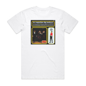 The Temptations The Temptations Sing Smokey Album Cover T-Shirt White The Temptations The Temptations Sing Smokey Album Cover T-Shirt White