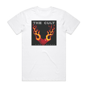 The Cult Fire Woman Album Cover T-Shirt White