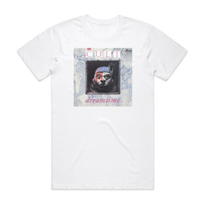 The Cult Dreamtime 1 Album Cover T-Shirt White The Cult Dreamtime 1 Album Cover T-Shirt White