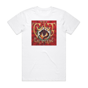 The Cult Lil Devil 1 Album Cover T-Shirt White The Cult Lil Devil 1 Album Cover T-Shirt White