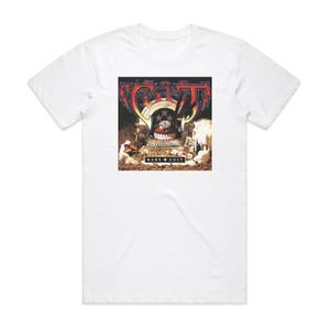 The Cult Best Of Rare Cult Album Cover T-Shirt White The Cult Best Of Rare Cult Album Cover T-Shirt White