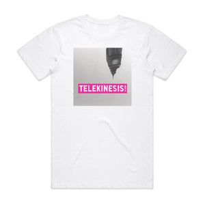 Telekinesis Telekinesis Album Cover T-Shirt White Telekinesis Telekinesis Album Cover T-Shirt White