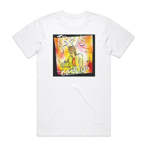 The Brains The Cover Up Album Cover T-Shirt White The Brains The Cover Up Album Cover T-Shirt White