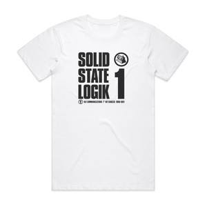 The KLF Solid State Logik 1 Album Cover T-Shirt White