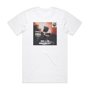 The KLF Made 3 Am Coming Down Off E Album Cover T-Shirt White The KLF Made 3 Am Coming Down Off E Album Cover T-Shirt White