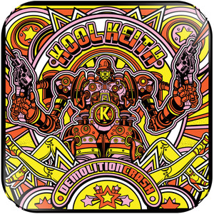 Kool Keith Demolition Crash Album Cover Sticker