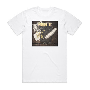 The Paramedic Diary Of My Demons Album Cover T-Shirt White The Paramedic Diary Of My Demons Album Cover T-Shirt White