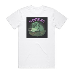 The Copyrights Observation Wagon Album Cover T-Shirt White