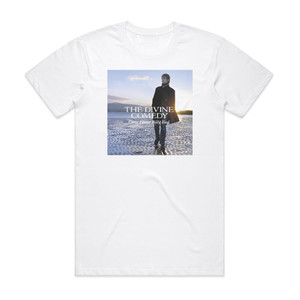 The Divine Comedy Come Home Billy Bird Album Cover T-Shirt White The Divine Comedy Come Home Billy Bird Album Cover T-Shirt White