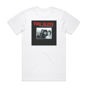 The Slits Live At The Gibus Club Album Cover T-Shirt White