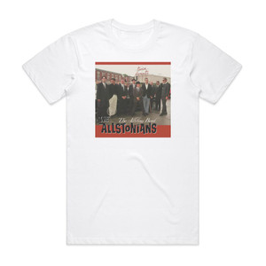 The Allstonians The Allston Beat Album Cover T-Shirt White The Allstonians The Allston Beat Album Cover T-Shirt White