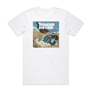 Thundermother Road Fever Album Cover T-Shirt White Thundermother Road Fever Album Cover T-Shirt White