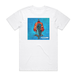 The Acacia Strain Wormwood 1 Album Cover T-Shirt White The Acacia Strain Wormwood 1 Album Cover T-Shirt White