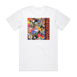 The Go Team Rolling Blackouts Album Cover T-Shirt White