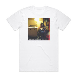 The War on Drugs Red Eyes Album Cover T-Shirt White The War on Drugs Red Eyes Album Cover T-Shirt White
