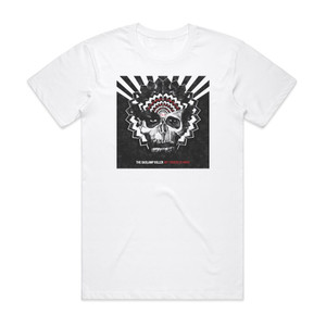 The Gaslamp Killer My Troubled Mind Album Cover T-Shirt White The Gaslamp Killer My Troubled Mind Album Cover T-Shirt White