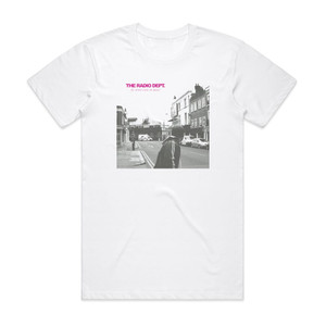 The Radio Dept The Worst Taste In Music Album Cover T-Shirt White The Radio Dept The Worst Taste In Music Album Cover T-Shirt White