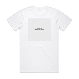 The Radio Dept Your True Name Album Cover T-Shirt White The Radio Dept Your True Name Album Cover T-Shirt White