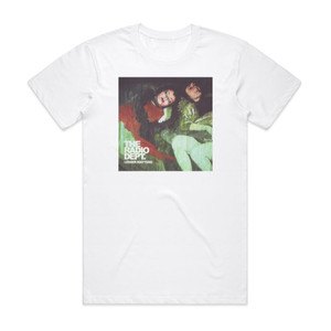 The Radio Dept Lesser Matters Album Cover T-Shirt White The Radio Dept Lesser Matters Album Cover T-Shirt White
