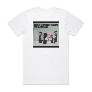 The Futureheads Meantime Album Cover T-Shirt White The Futureheads Meantime Album Cover T-Shirt White