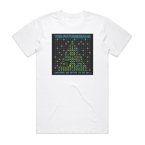 The Futureheads Christmas Was Better In The 80S Album Cover T-Shirt White The Futureheads Christmas Was Better In The 80S Album Cover T-Shirt White