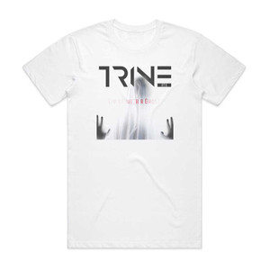TrineATX Living With A Ghost Album Cover T-Shirt White TrineATX Living With A Ghost Album Cover T-Shirt White