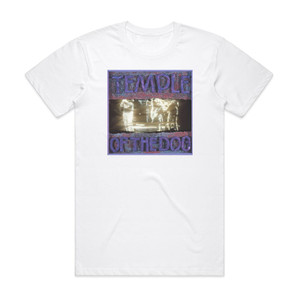 Temple of the Dog Temple Of The Dog 3 Album Cover T-Shirt White Temple of the Dog Temple Of The Dog 3 Album Cover T-Shirt White