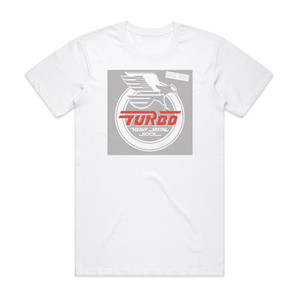Turbo Smak Ciszy Album Cover T-Shirt White Turbo Smak Ciszy Album Cover T-Shirt White