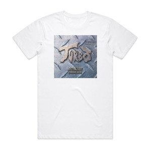 Turbo 1980 1990 Album Cover T-Shirt White Turbo 1980 1990 Album Cover T-Shirt White
