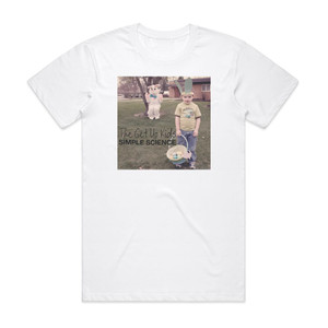 The Get Up Kids Simple Science Album Cover T-Shirt White The Get Up Kids Simple Science Album Cover T-Shirt White