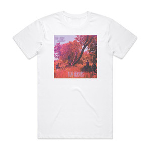 The Sadies New Seasons Album Cover T-Shirt White The Sadies New Seasons Album Cover T-Shirt White