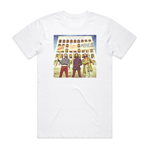 The Zen Circus Andate Tutti Affanculo 1 Album Cover T-Shirt White The Zen Circus Andate Tutti Affanculo 1 Album Cover T-Shirt White