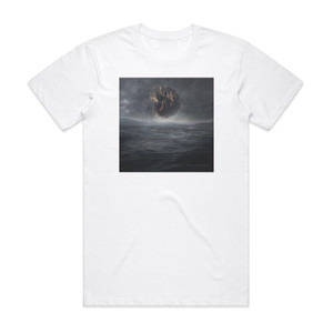 Target Deep Water Flames Album Cover T-Shirt White Target Deep Water Flames Album Cover T-Shirt White