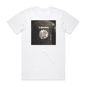 The Showdown Blood In The Gears Album Cover T-Shirt White The Showdown Blood In The Gears Album Cover T-Shirt White