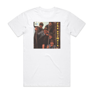 The Animals The Animals Album Cover T-Shirt White The Animals The Animals Album Cover T-Shirt White