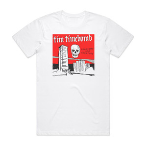 Tim Timebomb Disorder And Disarray Album Cover T-Shirt White