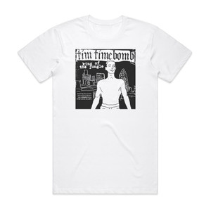 Tim Timebomb King Of The Jungle Album Cover T-Shirt White Tim Timebomb King Of The Jungle Album Cover T-Shirt White