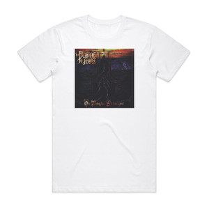 Throne of Ahaz On Twilight Enthroned Album Cover T-Shirt White Throne of Ahaz On Twilight Enthroned Album Cover T-Shirt White
