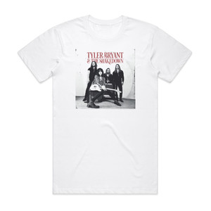 Tyler Bryant and The Shakedown Tyler Bryant The Shakedown Album Cover T-Shirt White