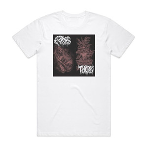 Thorn Fumes Thorn Album Cover T-Shirt White Thorn Fumes Thorn Album Cover T-Shirt White
